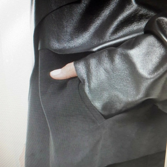 Tov Leather & Swede Jacket Short or Long Sleeve - Picture 4 of 7